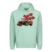 Seafoam farm tractor Premium Hoodie - RanaPortraitStore