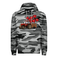 Slate Camo farm tractor Premium Hoodie - RanaPortraitStore