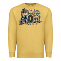Antique Gold best dog mom ever Premium Sweatshirt - SublimationCraftShop
