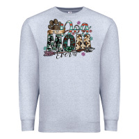 Heather Grey best dog mom ever Premium Sweatshirt - SublimationCraftShop