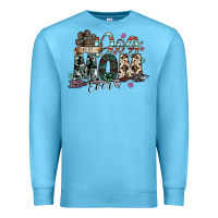 Ocean Blue best dog mom ever Premium Sweatshirt - SublimationCraftShop
