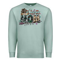 Seafoam best dog mom ever Premium Sweatshirt - SublimationCraftShop