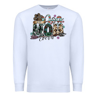 White best dog mom ever Premium Sweatshirt - SublimationCraftShop