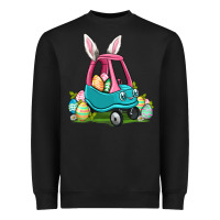 Black Easter toddler car Heavyweight Sweatshirt - OliviaCreatesArt