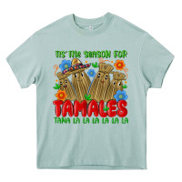 Arona tis the season for tamales tama la la la la la la Heavy Core Tee - MaliasSmallBusiness