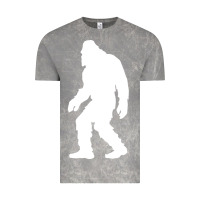 Cloud Rock bigfoot walking silhouette Vintage Tee - artisFamous