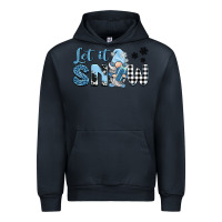 Navy let it snow gnome Urban Hoodie - BarkalooDesign