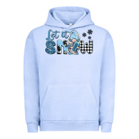 Pigment Grape Ice let it snow gnome Urban Hoodie - BarkalooDesign