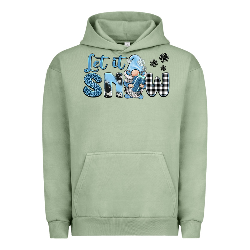Let It Snow Gnome Urban Hoodie by BarkalooDesign | Teevron