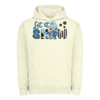 Pigment Pistachio let it snow gnome Urban Hoodie - BarkalooDesign