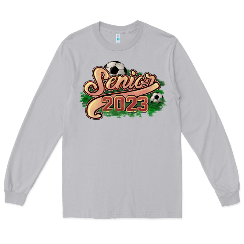 Senior 2023 Soccer Long Sleeve Tee by HowdyJamesFarm | Teevron