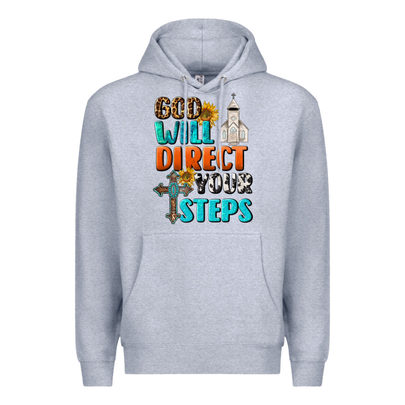 God Will Direct Your Steps Premium Hoodie by BundleAndBundleShop | Teevron