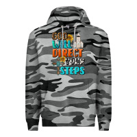 Slate Camo God Will Direct Your Steps Premium Hoodie - BundleAndBundleShop