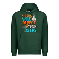 Sports Green God Will Direct Your Steps Premium Hoodie - BundleAndBundleShop