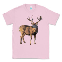 Bubblegum Pink Mule Buck Deer Classic Tee - LillyAllenDesigns