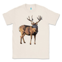 Natural Mule Buck Deer Classic Tee - LillyAllenDesigns
