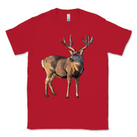 Red Mule Buck Deer Classic Tee - LillyAllenDesigns