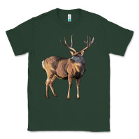 Sports Green Mule Buck Deer Classic Tee - LillyAllenDesigns