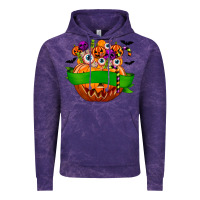 Cloud Purple Personalized Boy Halloween Candy Vintage Hoodie - texasbilliewilder