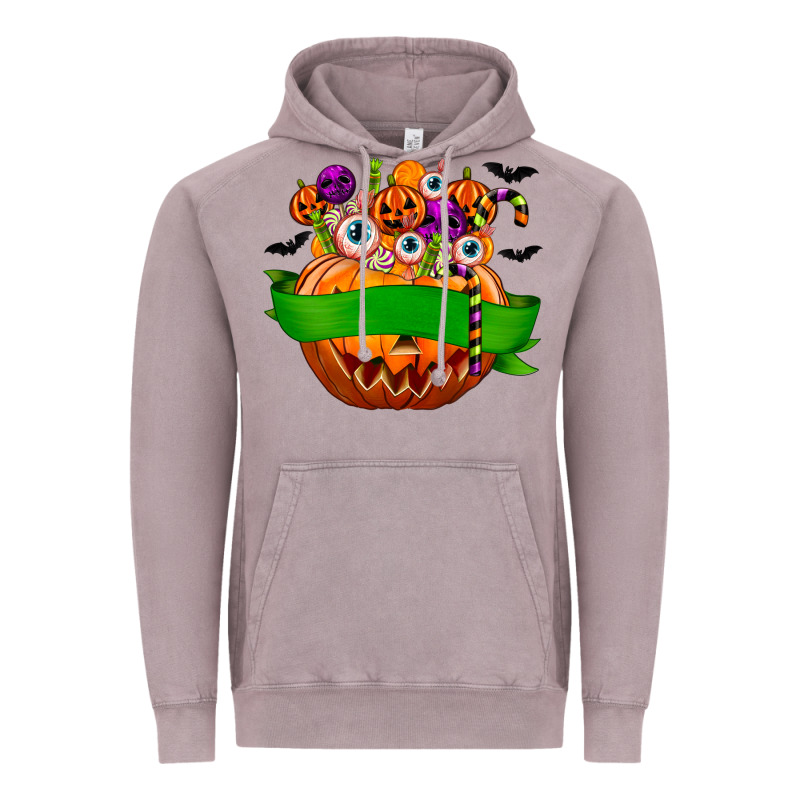 Personalized Boy Halloween Candy Vintage Hoodie by texasbilliewilder | Teevron