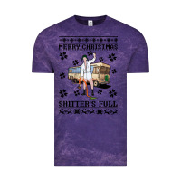 Cloud Purple merry christmas shitters full Vintage Tee - artisFamous