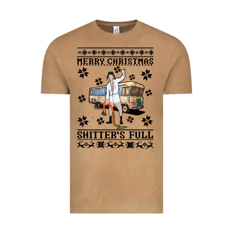 Merry Christmas Shitters Full Vintage Tee by artisFamous | Teevron