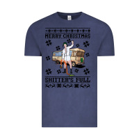 Vintage Denim merry christmas shitters full Vintage Tee - artisFamous