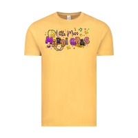 Vintage Mustard little miss mardi gras Vintage Tee - texasbilliewilder