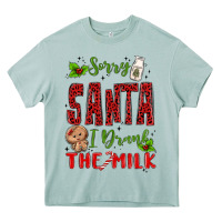 Arona sorry santa ı drank the milk Heavy Core Tee - MaliasSmallBusiness