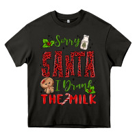Asphalt sorry santa ı drank the milk Heavy Core Tee - MaliasSmallBusiness