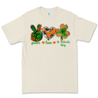 Bone Peace Love St.Patrick's Day Premium Tee - BundleAndBundleShop