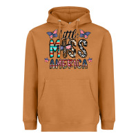 Meerkat little miss america Heavyweight Hoodie - CowhideDigitalArt