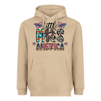 Mushroom little miss america Heavyweight Hoodie - CowhideDigitalArt