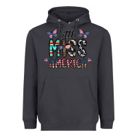Smoke little miss america Heavyweight Hoodie - CowhideDigitalArt