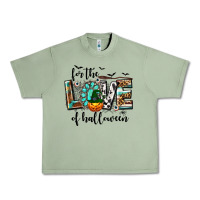 Oil Green Western For The Love of Halloween Urban Heavy Tee - texasbilliewilder