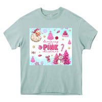 Arona dreaming of a pink christmas Heavy Core Tee - MaliasSmallBusiness