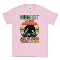 Bubblegum Pink Bigfoot is real and he tried to eat my ass Classic Tee - Bettercallsaul