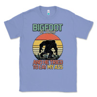 Colony Blue Bigfoot is real and he tried to eat my ass Classic Tee - Bettercallsaul