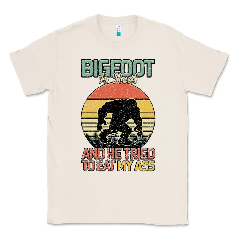 Bigfoot Is Real And He Tried To Eat My Ass Classic Tee by Bettercallsaul | Teevron