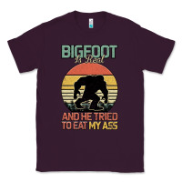 Plum Bigfoot is real and he tried to eat my ass Classic Tee - Bettercallsaul