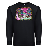Black hello summer Premium Sweatshirt - SublimationCraftShop