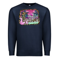 Navy hello summer Premium Sweatshirt - SublimationCraftShop
