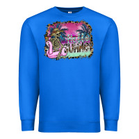 True Royal hello summer Premium Sweatshirt - SublimationCraftShop