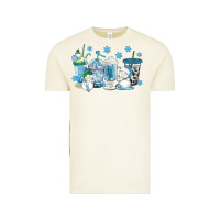 Vintage Arctic winter snowman coffee cups Vintage Tee - texasbilliewilder