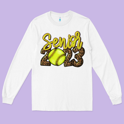 2023 Senior Softball Long Sleeve Tee Designed By Howdyjamesfarm