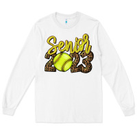 White 2023 senior Softball Long Sleeve Tee - HowdyJamesFarm