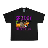 Black Spooky babes club Urban Heavy Tee - texasbilliewilder