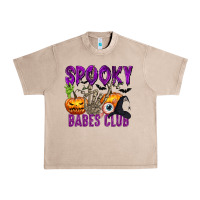 French Oak Spooky babes club Urban Heavy Tee - texasbilliewilder