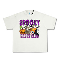 Pistachio Spooky babes club Urban Heavy Tee - texasbilliewilder