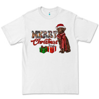 White merry christmas labrador retriever Premium Tee - RanaPortraitStore